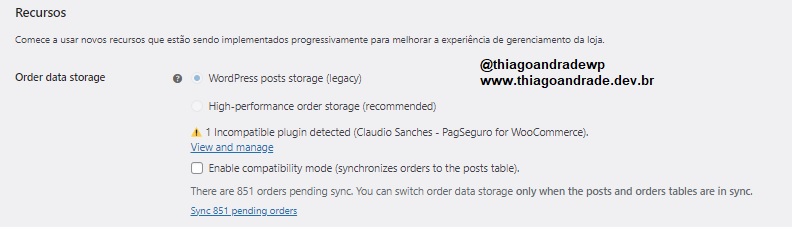 HPOS no WooCommerce